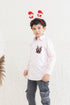 REINDEER HORN PINK SHIRT